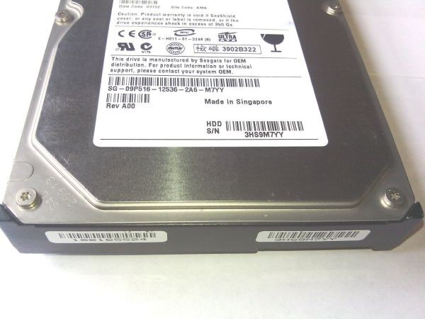40gb hdd, barracuda ata iv, st340016a, 9t6002-132, fw: 3.75, sg-09p516-12536 re