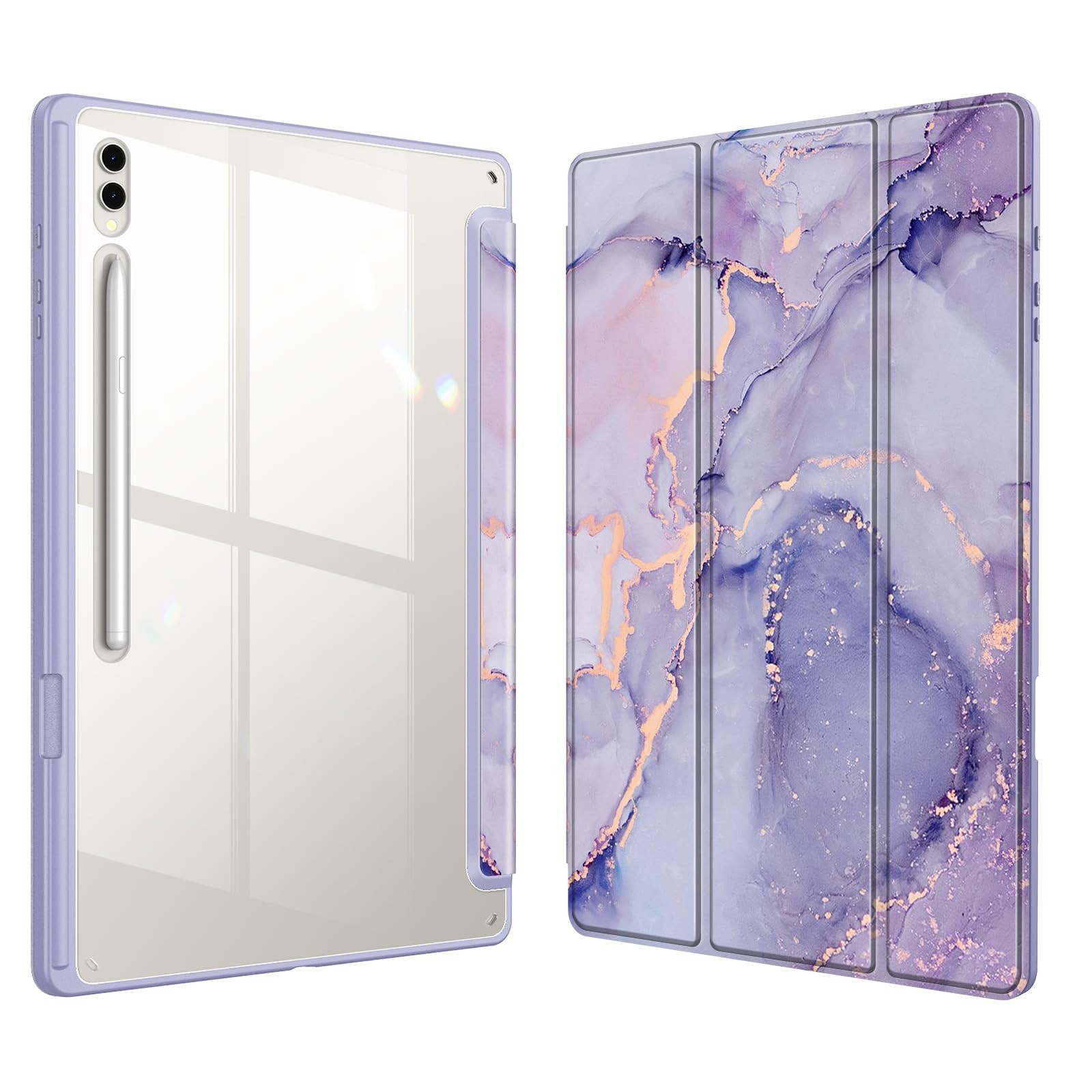 Fintie Hybrid Slim Case for Samsung Galaxy Tab S10 Ultra 2024/ S9 Ultra 2023 ...