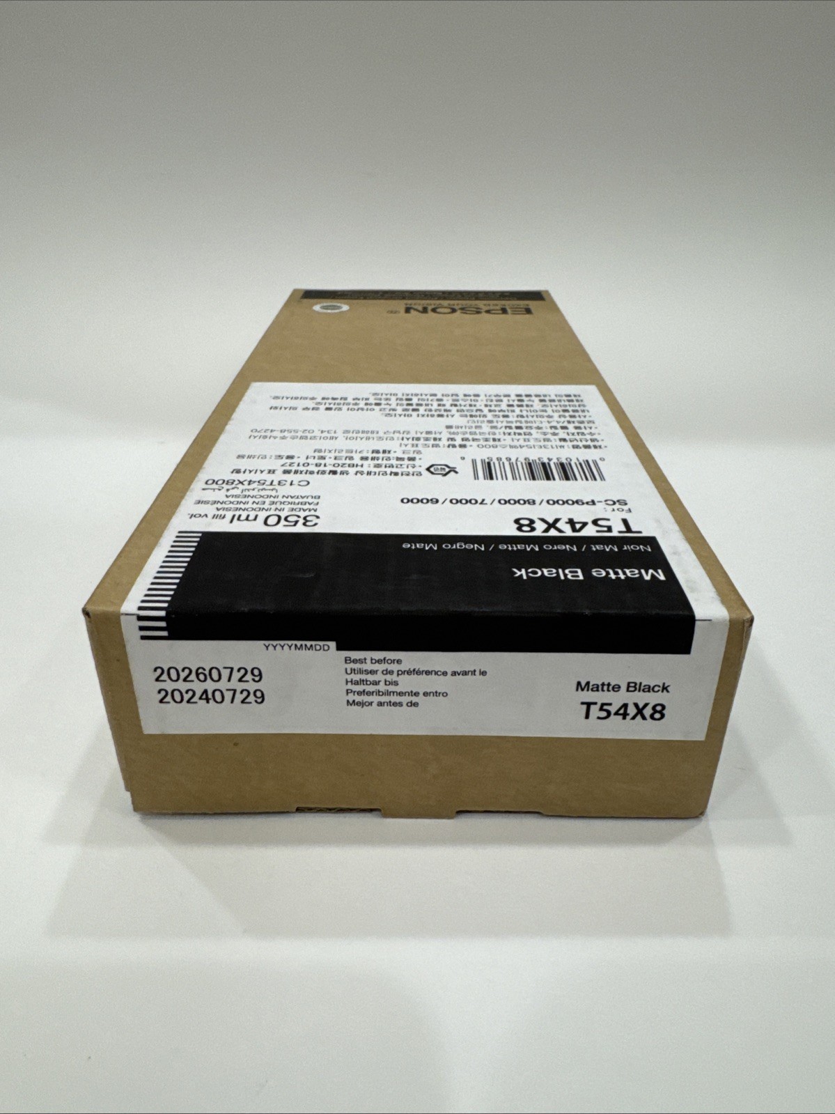Epson T54X8 Matte Black Ink Cartridge 350ml SC-P9000 / 8000 / 7000 / 6000