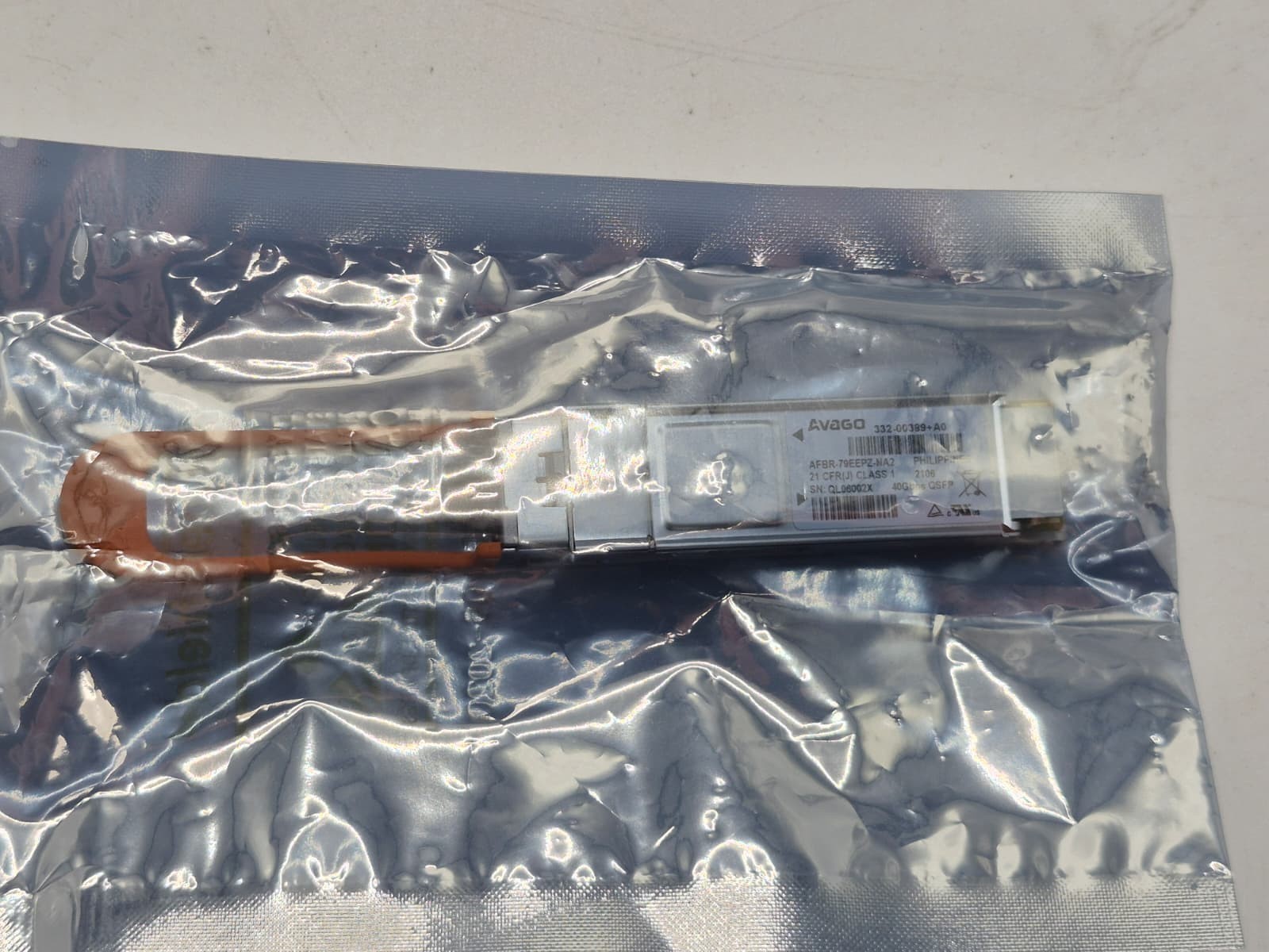 Lot of 12 Avago AFBR-79EEPZ-NA2 332-00389+A0 40Gbps QSFP Module