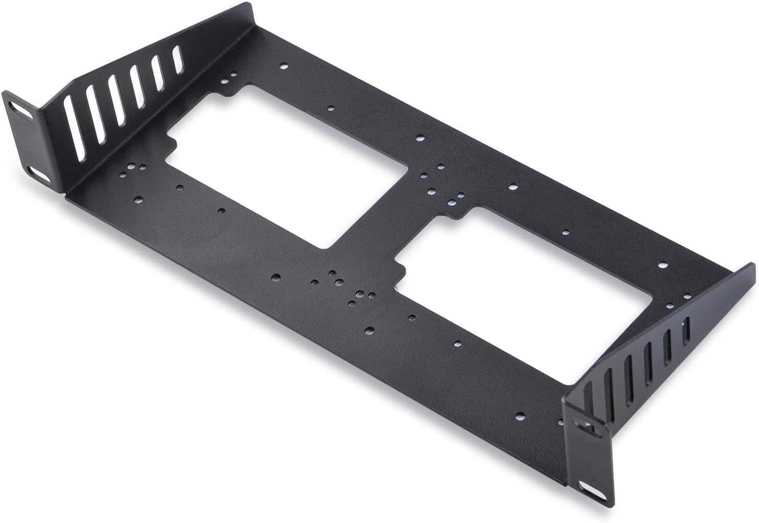 GeeekPi 10 inch 1U SBC Rack Shelf, Supports Raspberry Pi/Jetson Nano/RockPi 5B/D