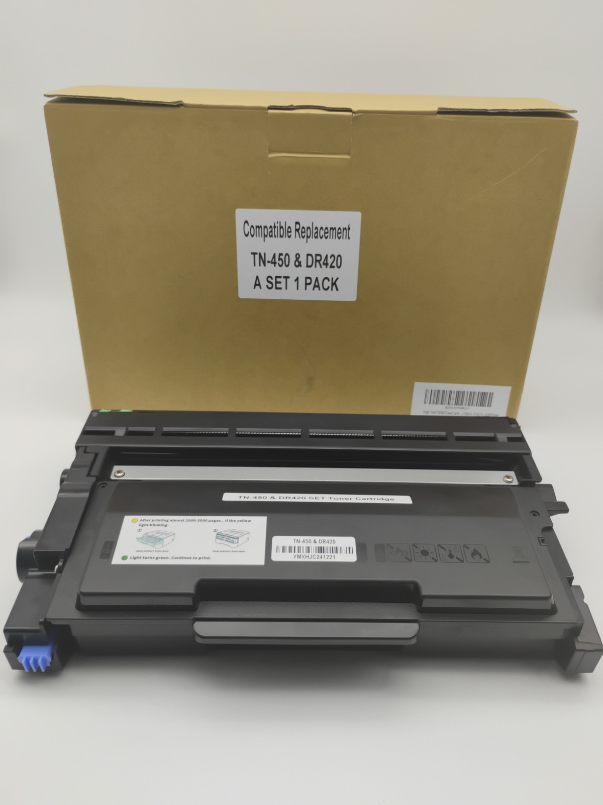 TN450 Toner & DR420 Drum For Brother HL-2280DW 2270DW HL-2240 MFC-7360N, 1 Unit