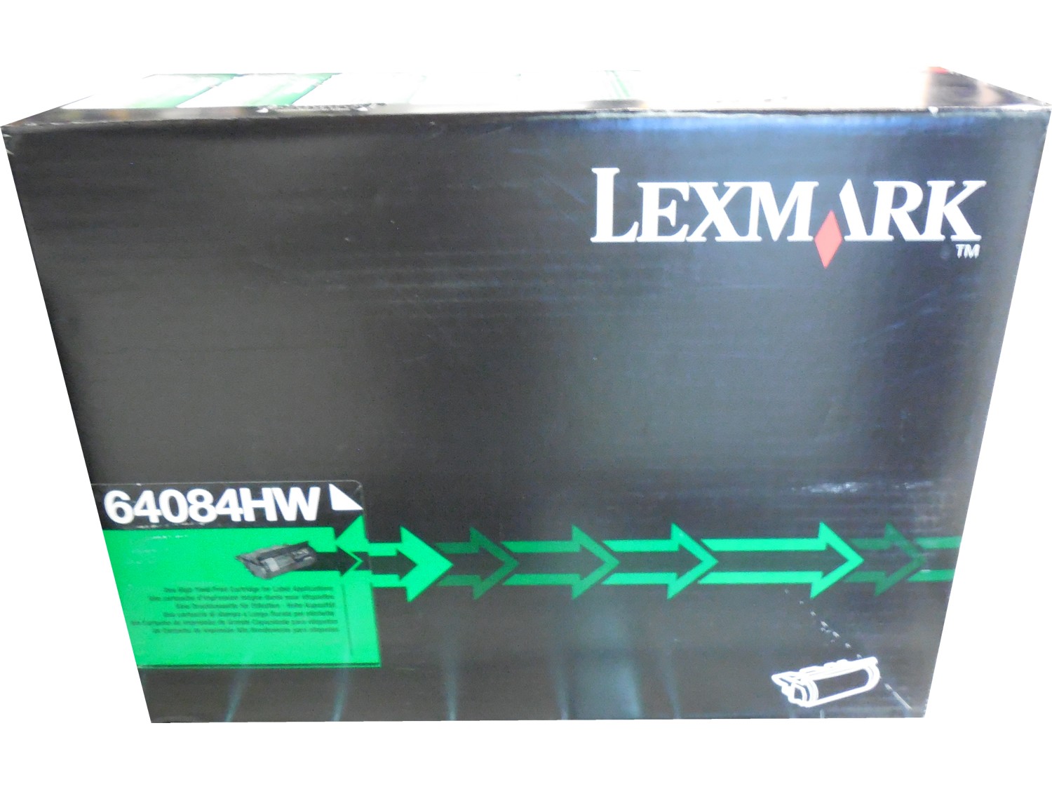 Lexmark 64084HW Black High Yield Toner Cartride 21k Genuine OEM