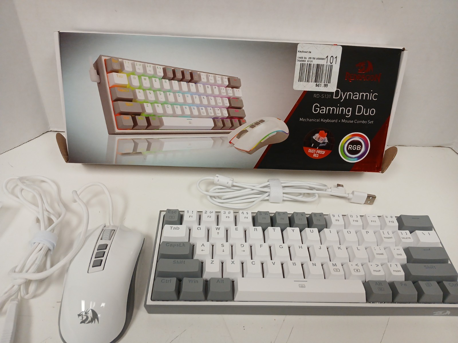 Redragon S131 Dynamic Gaming Duo Wired Mechanical keyboard and Mouse Combo Set