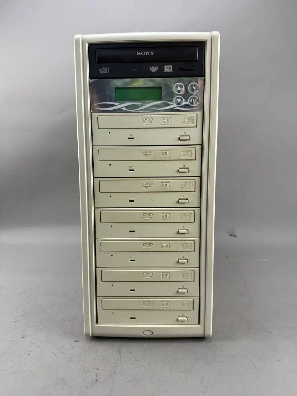 P762N-DVD 1 to 7 DVD Duplicator Tower