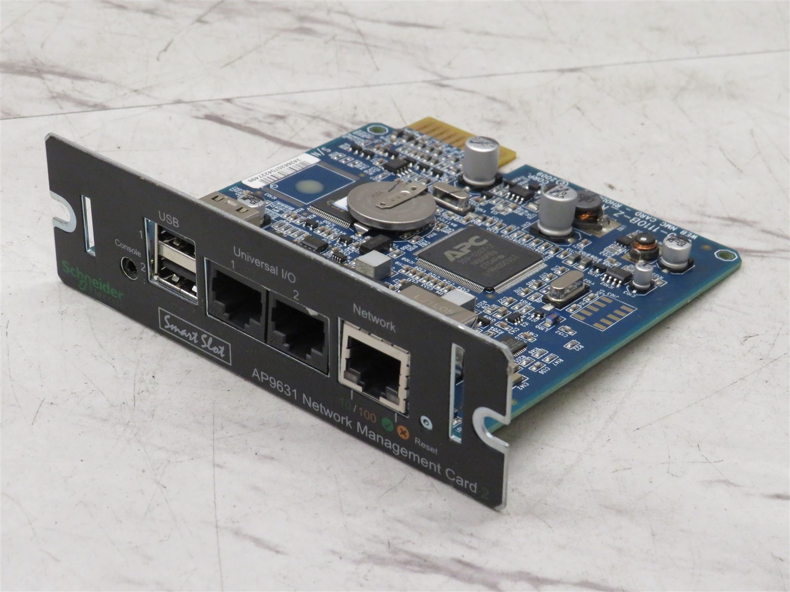 Schneider APC AP9631 UPS Environmental Monitoring Network Management Card 2