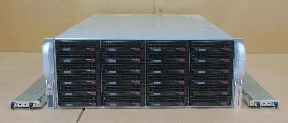 Supermicro SuperChassis CSE-846 E5-1620v3 16GB Ram 36.56TB Storage X10SRL-F