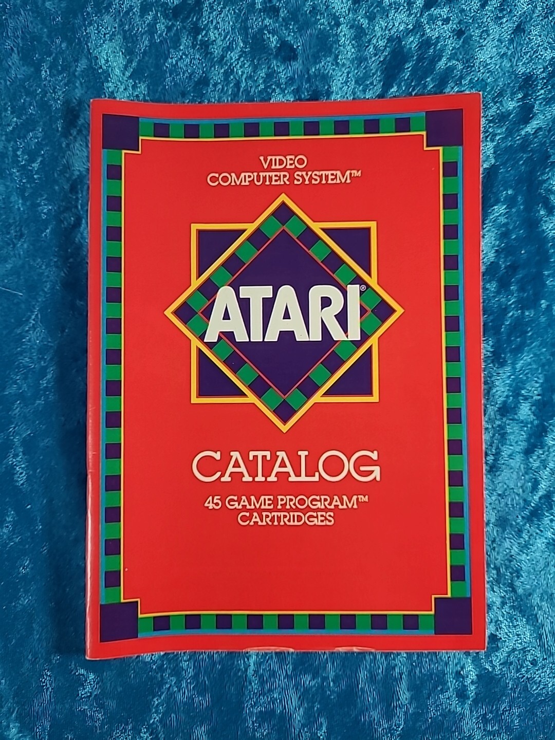 Vtg. 1981 Atari Game Catalog of 45 Games - NEAR MINT