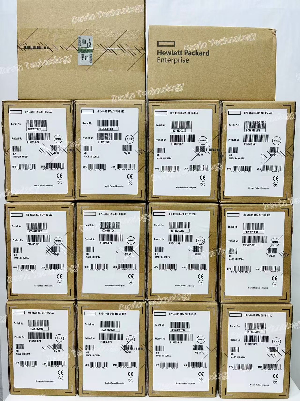 HPE R0P95A 1.92TB P13368-001 SAS 2.5'' Primera 600 SSD Solid State Drives NEW