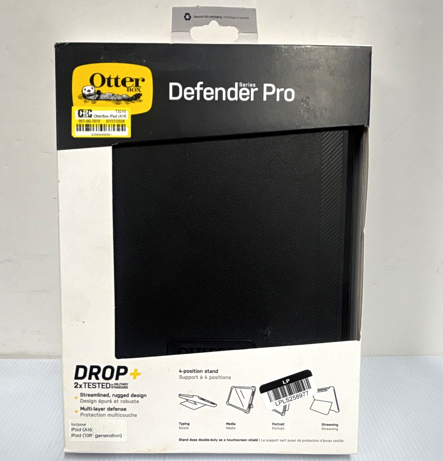 Otter Box Defender Pro Series Compatible with iPad 10th Gen Apple iPad (A16)