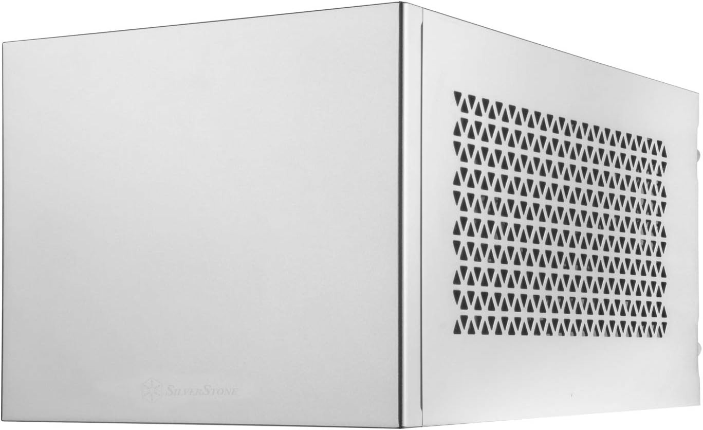 SilverStone Sugo SST-SG15S Case Mini-ITX PC Desktop Silver Compact