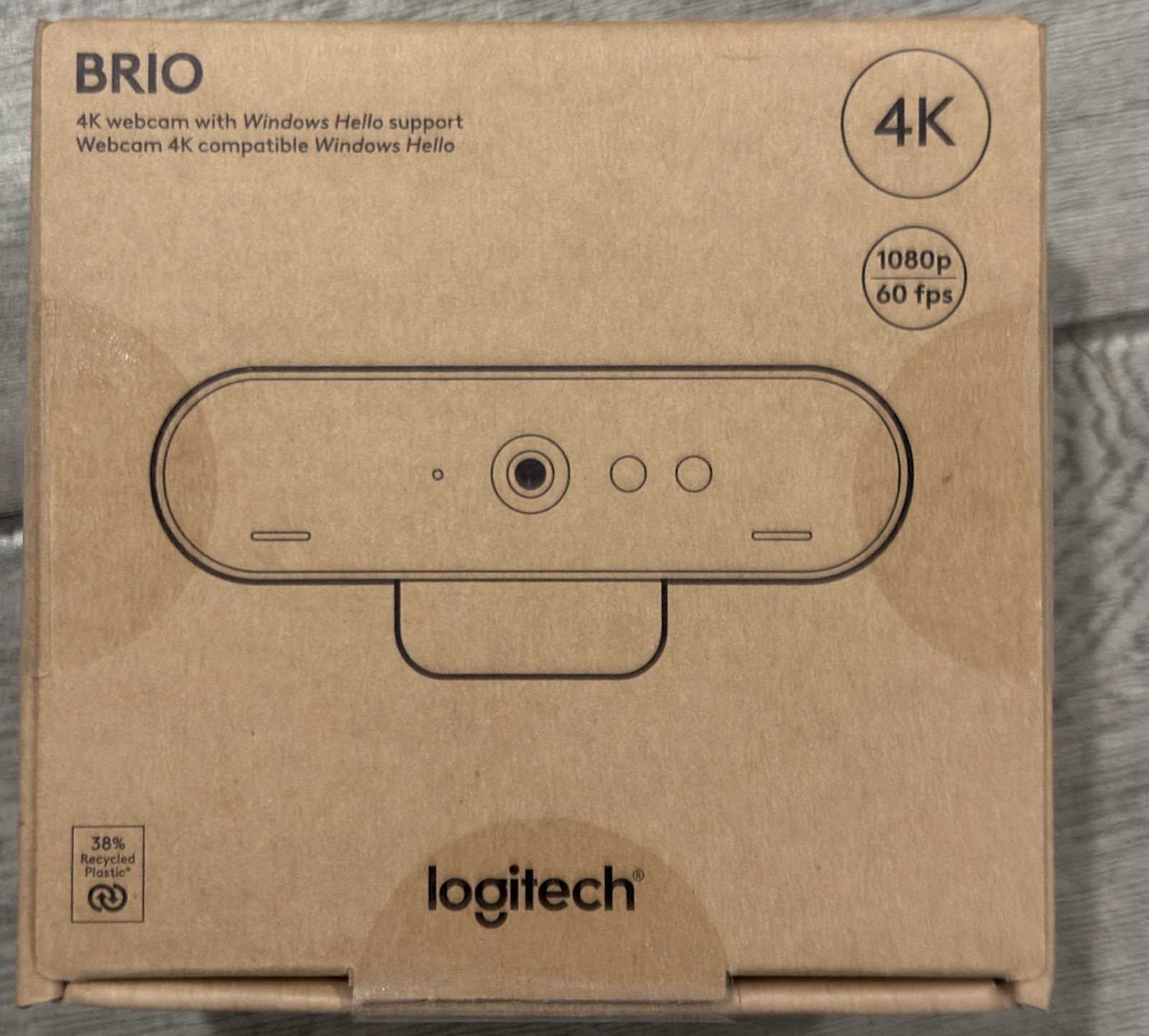 Logitech Brio 4k webcam 1080p