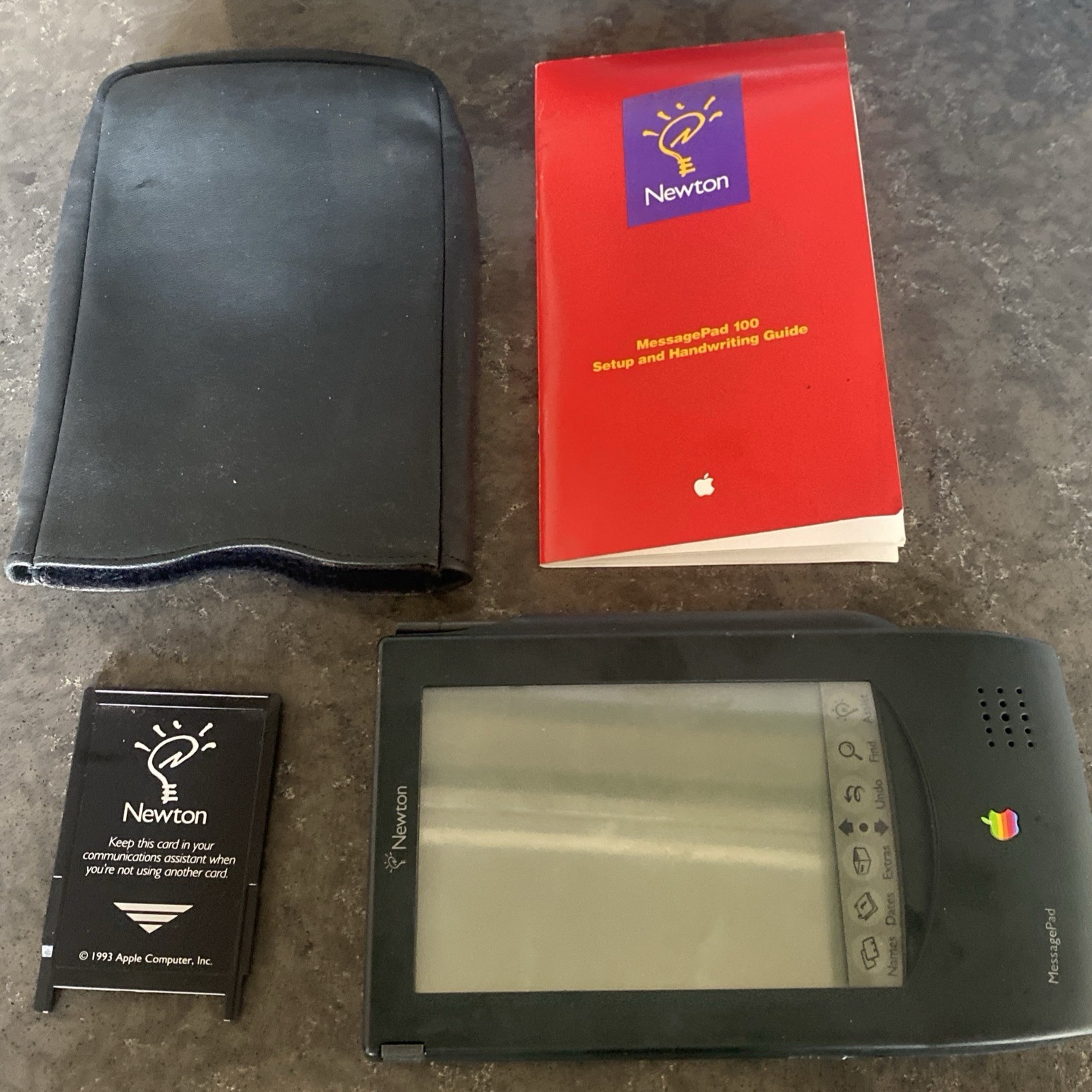 Apple Newton MessagePad H1000 FOR PARTS OR REPAIR BLANK SCREEN
