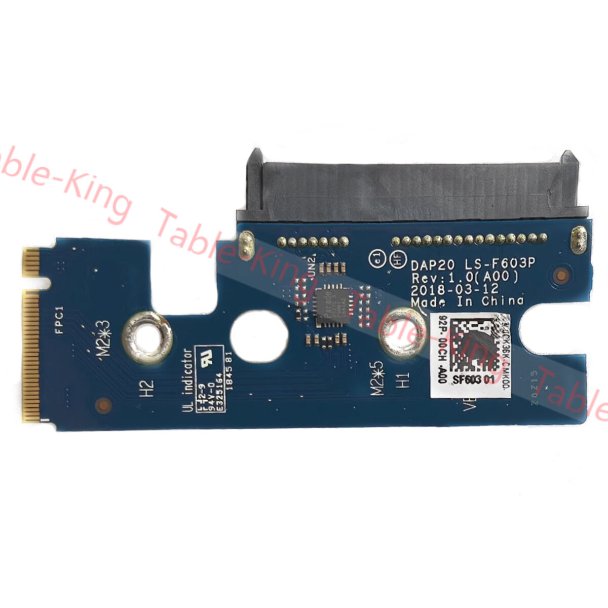 HDD Interface Board for Dell Precision 7530 7540 7730 DAP20 LS-F603P 0CK36K