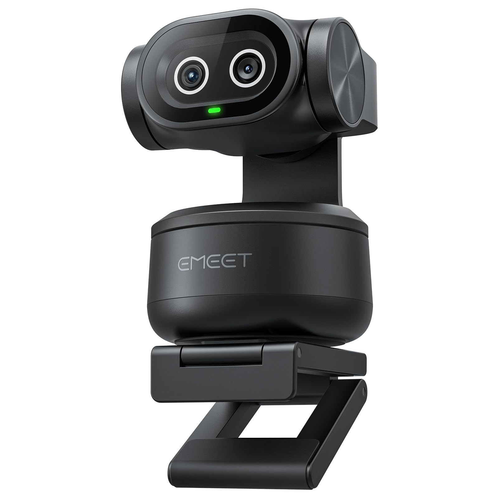 EMEET PIXY 4K AI Dual-Camera Webcam with Gesture Control & Tracking 3 Mics