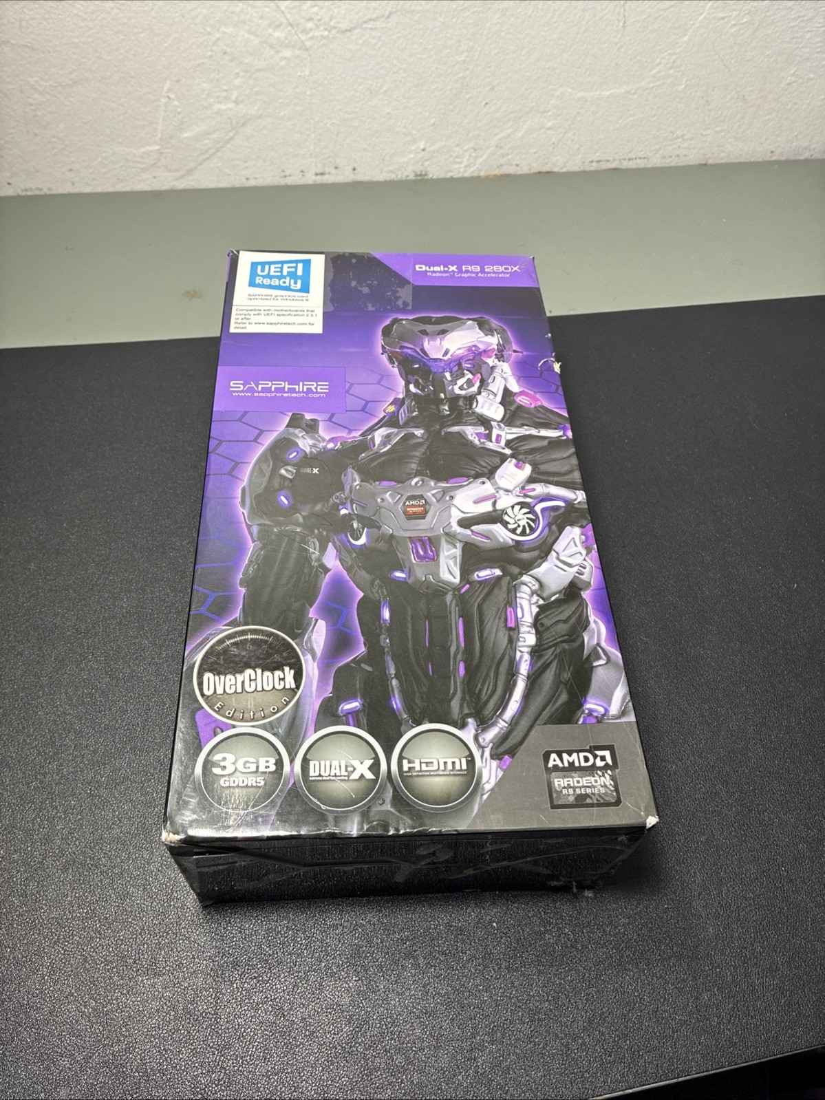 SAPPHIRE DUAL-X R9 280 RADEON GRAPHIC ACCELERATOR - NEW