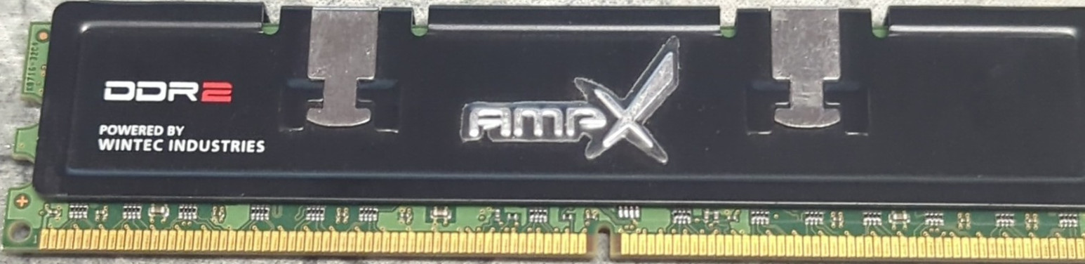 Wintec Industries AMPX DDR2 SDRAM DDR2-800 1GB DIMM 240-Pin RAM 3AXT6400C4-2048K