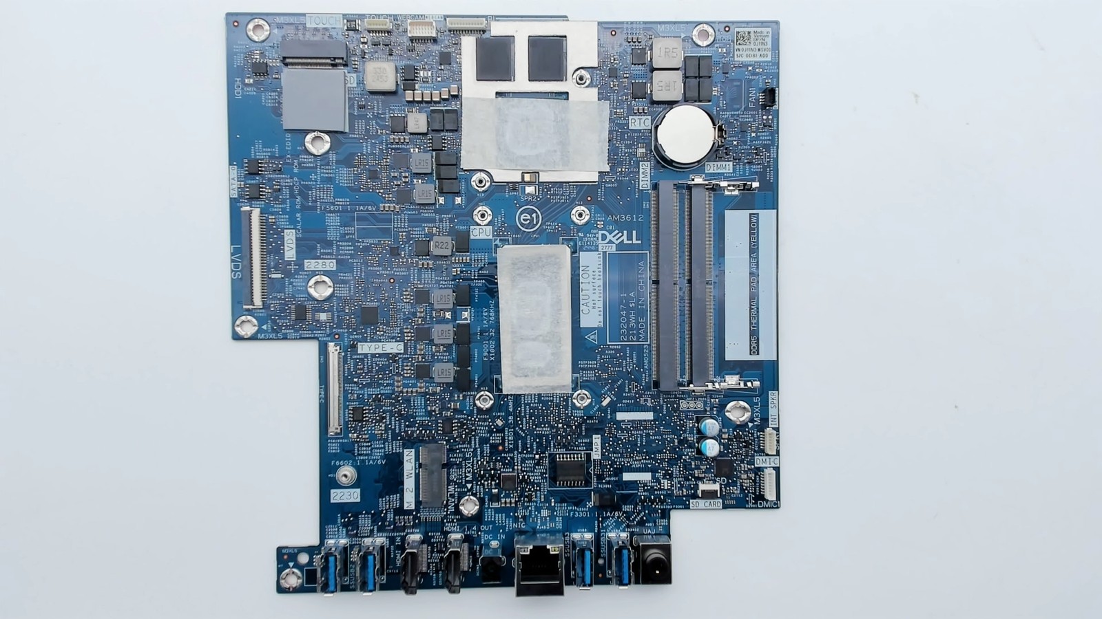 Dell - 27" AIO Motherboard Intel Core 7 150U 2024 - 16GB Memory - NVIDIA