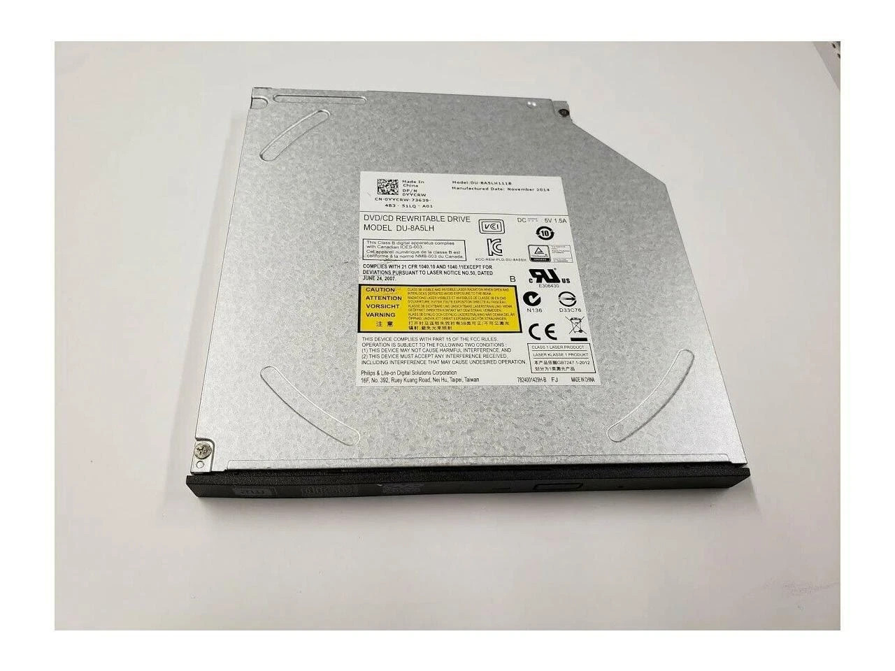 HPE DUD0N / 652296-001 Ultra Slim DVD Writer Disc Playback & DVD- M-DISC