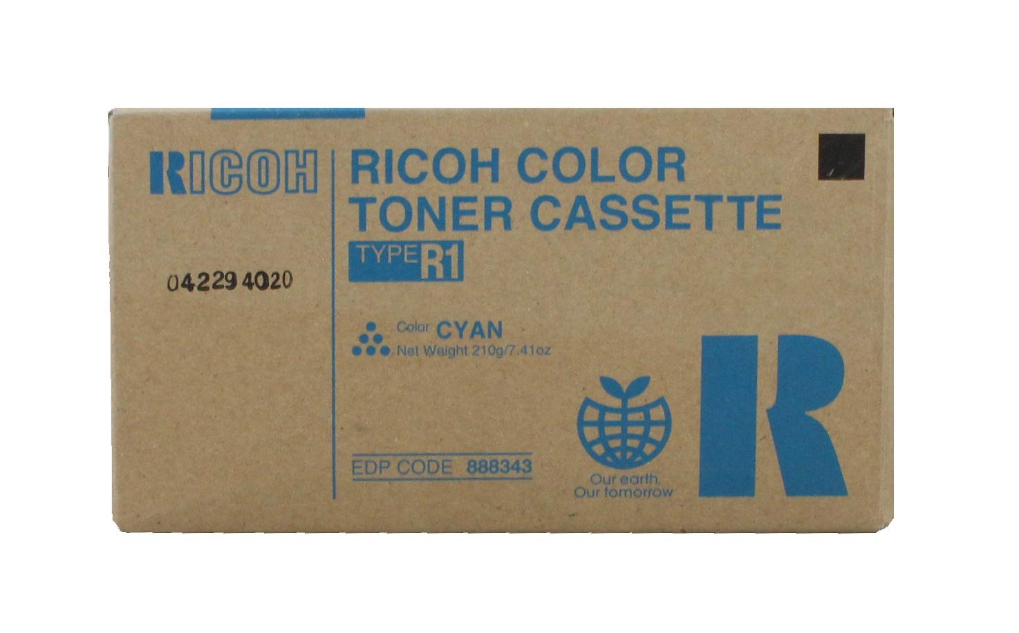 Genuine Ricoh 888343 Brand New Sealed Box Cyan Toner Cartridge We Ship Fast