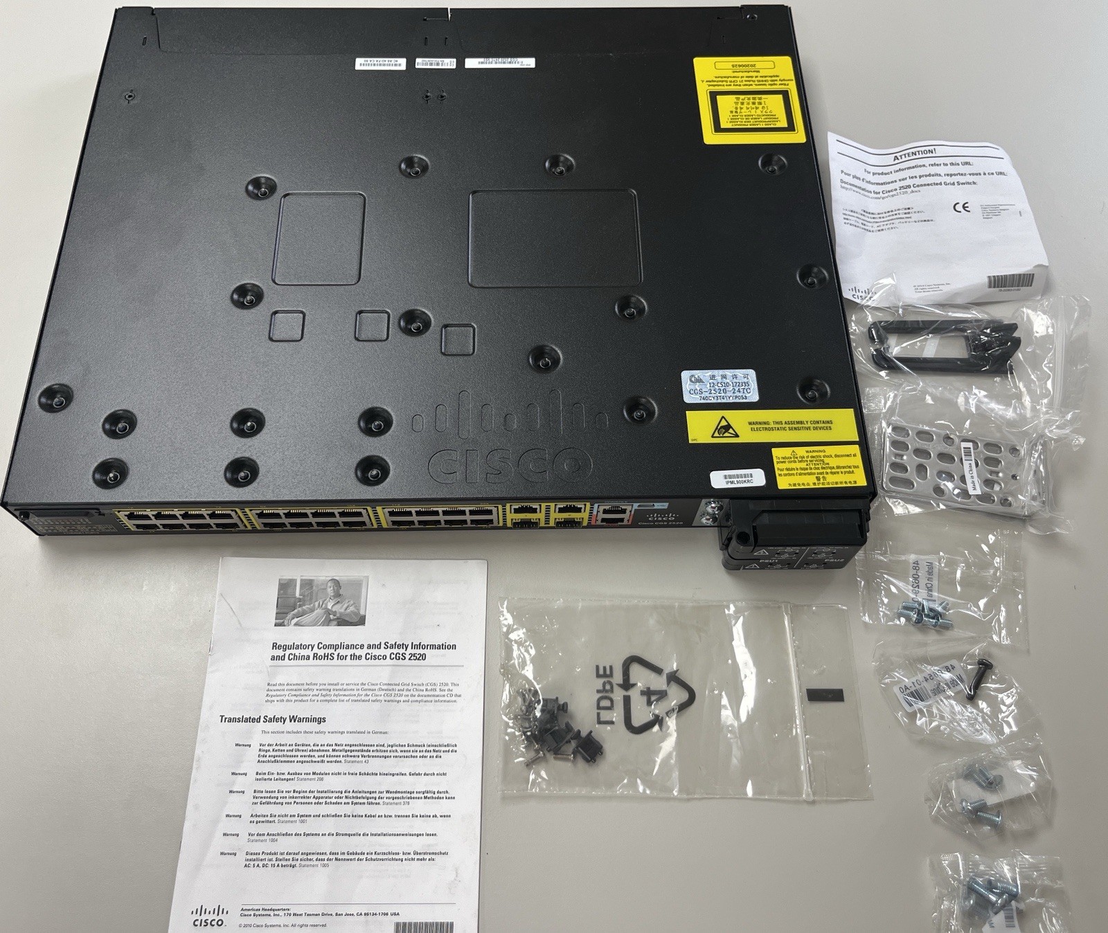 Cisco CGS-2520-24TC 24-Ports External Switch