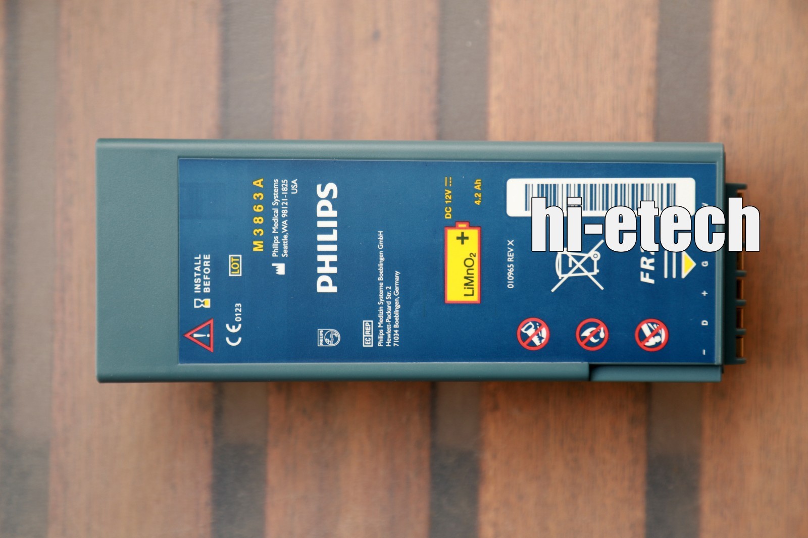 New M3863A M3860A M3861A M3840 Battery for Philips HeartStart FR2, FR2 +