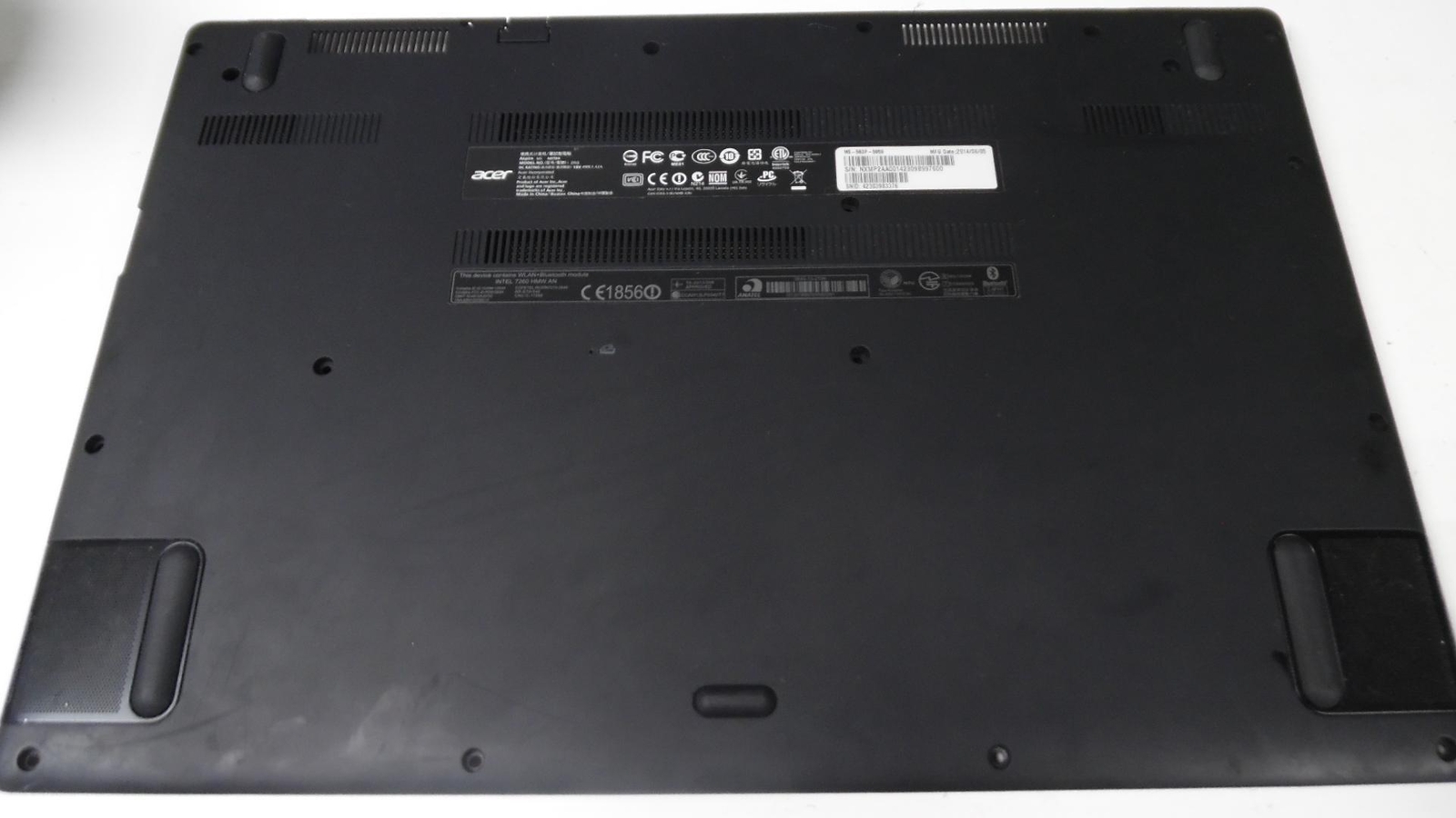 Acer Aspire M5-583P ZRQ Bottom Base Case