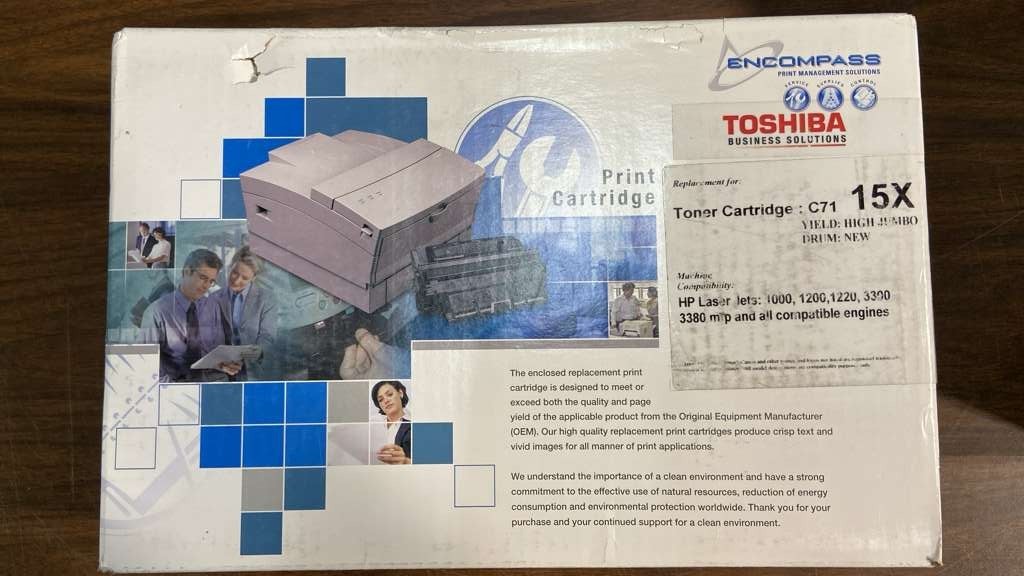 Toner Cartridge : C7115X Yield High Jumbo Drum: new Compatible : HP LaserJets