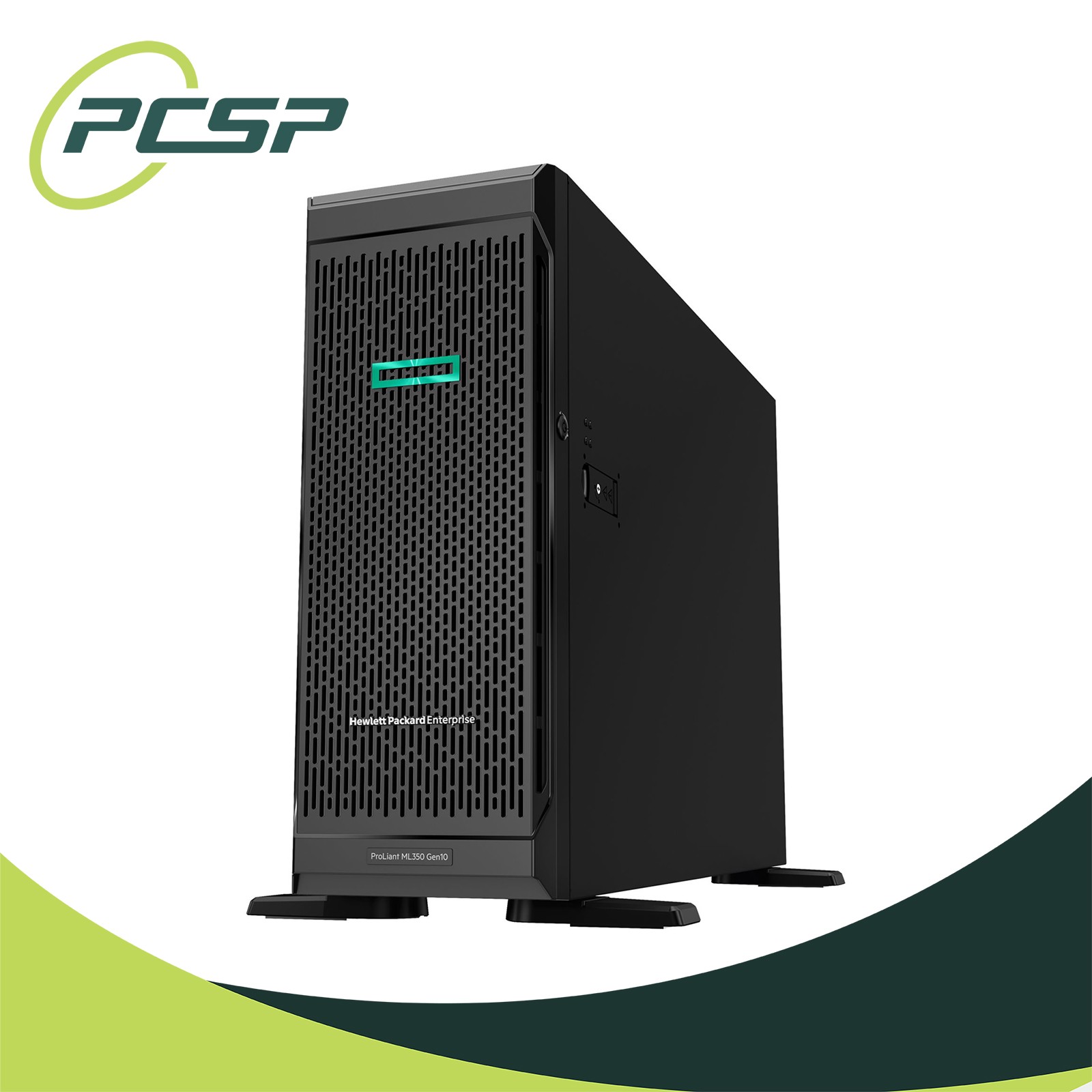 HP ML350 Gen10 Tower 2x Gold 6132 64GB RAM P408i-a 8x 1TB SATA HDD WinServer2022