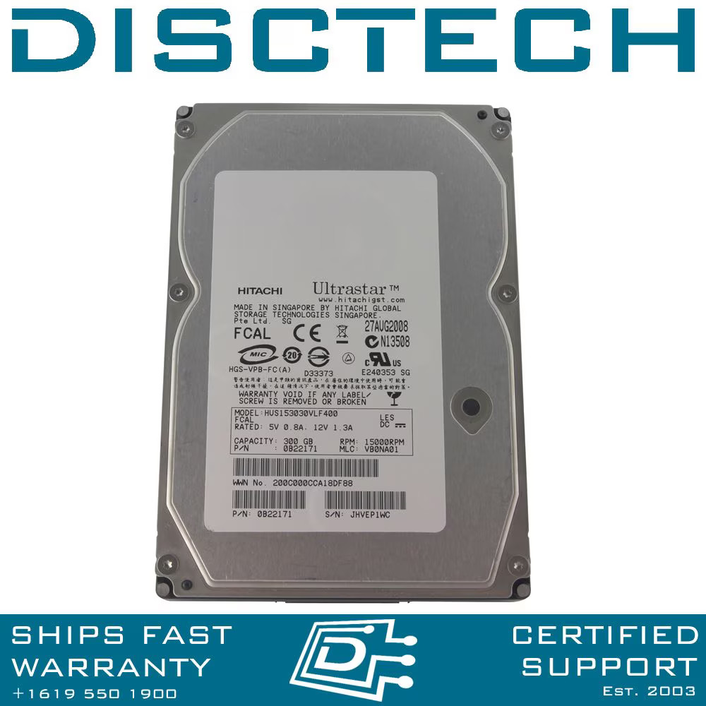 Hitachi 0B22171 Fibre / Fiber Channel Hard Drive
