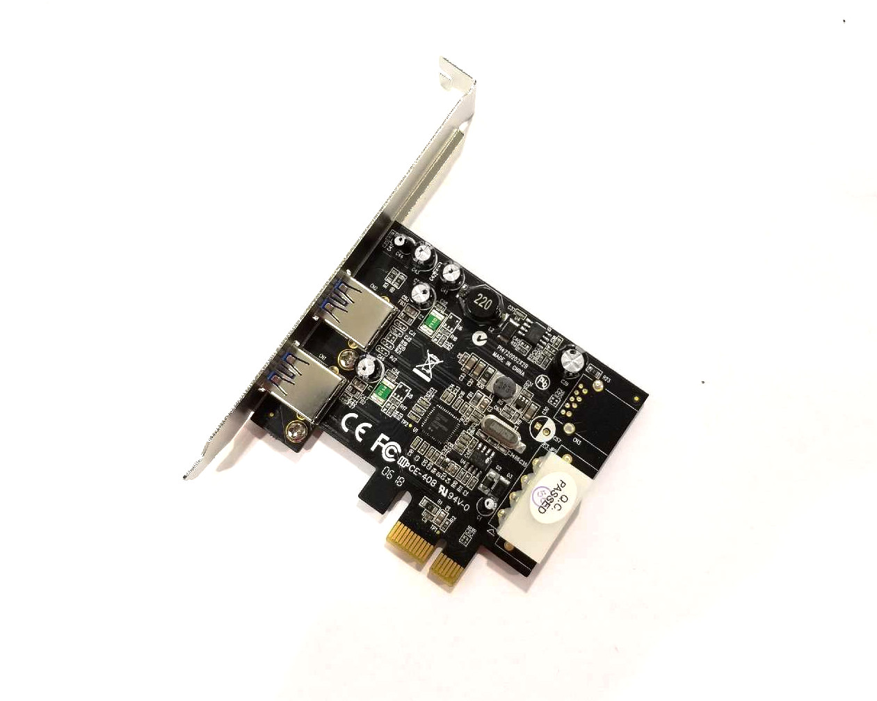 StarTech Dual-Port PCI-Express USB 3.0 Adapter Card P/N: PEXUSB3S25 Tested