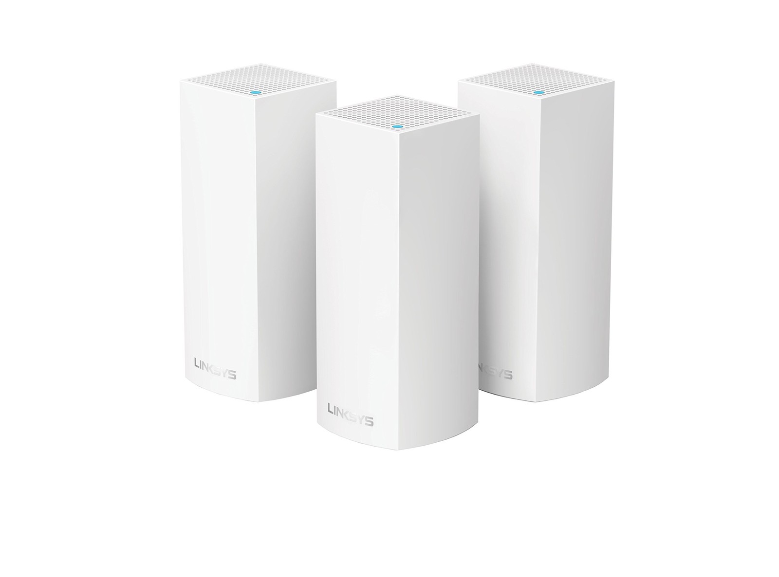 Linksys Velop Tri-Band AC2200 Whole Home WiFi Mesh System WHW0303 3-Pack