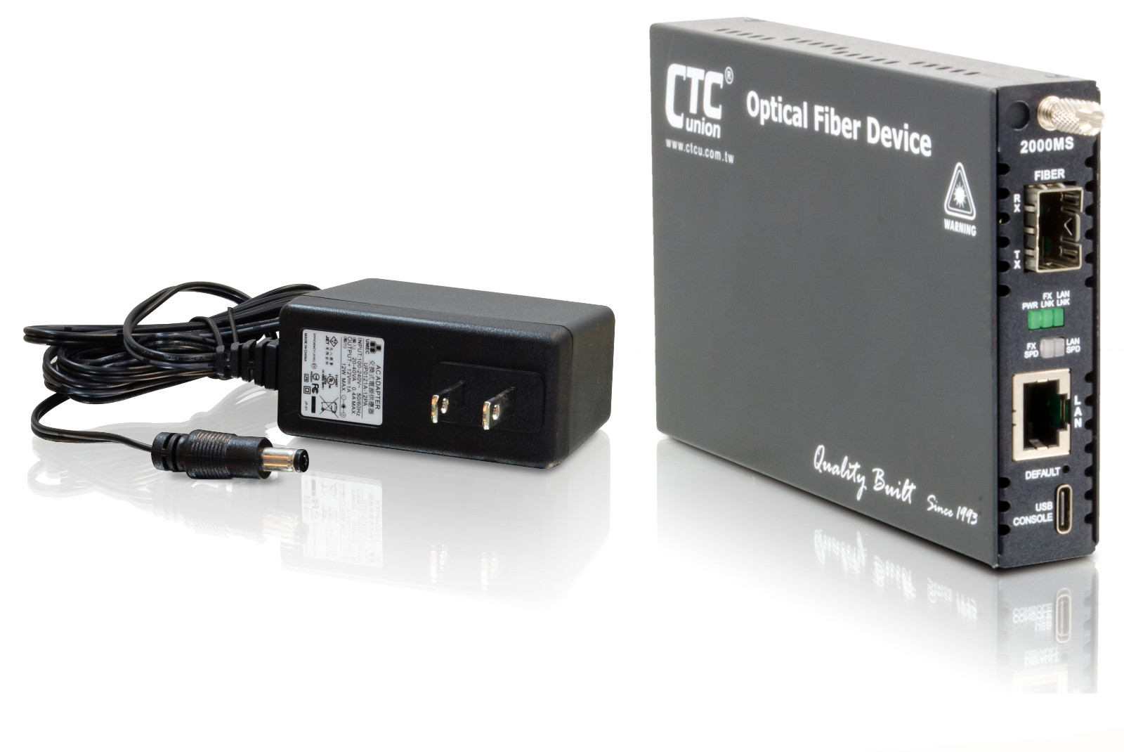 Gigabit Ethernet SFP Fiber Optic media converter 1.25G web managed FRM220-2000MS