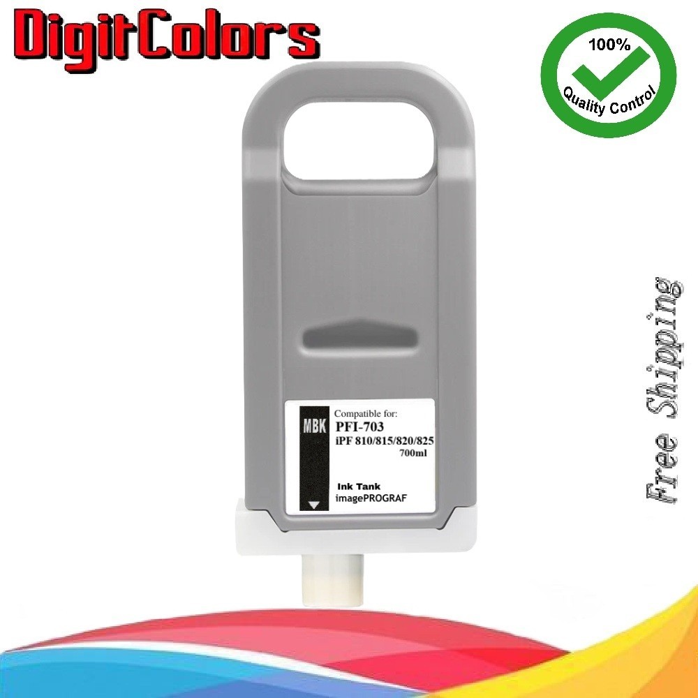 PFI-703 Matte Black Ink Cartridge Fit Canon iPF 810 IPF 815 820 825 MBK