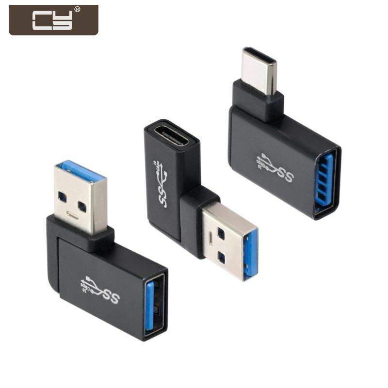 CY 3pcs/lot USB 3.1 Type C Male Female to USB3.0 Type A OTG Data 10Gbps Adapter