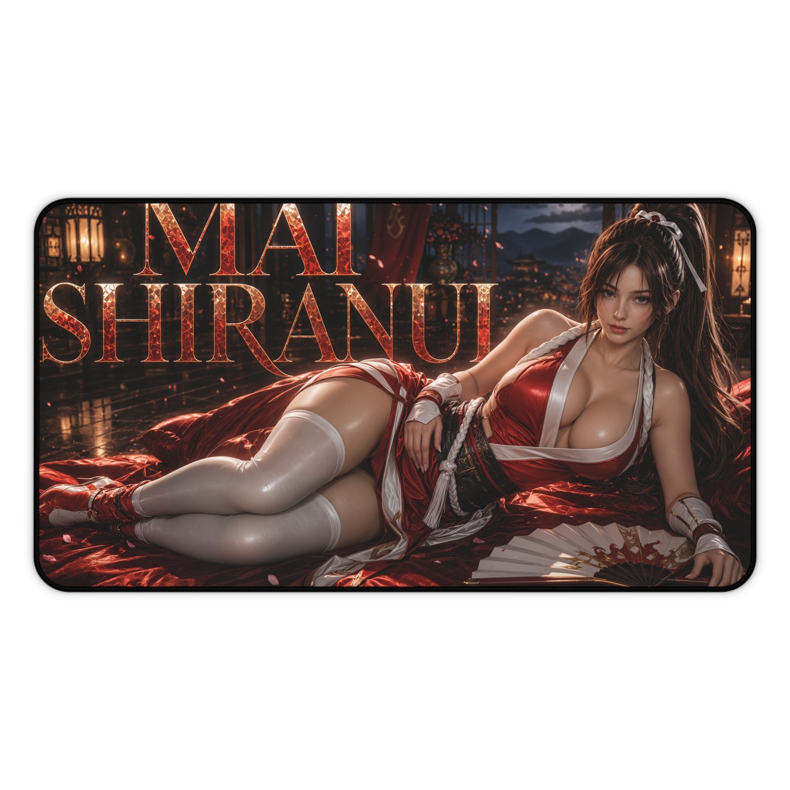 Mai Shiranui Mouse Pad, King of Fighters XXL Gaming Desk Mat