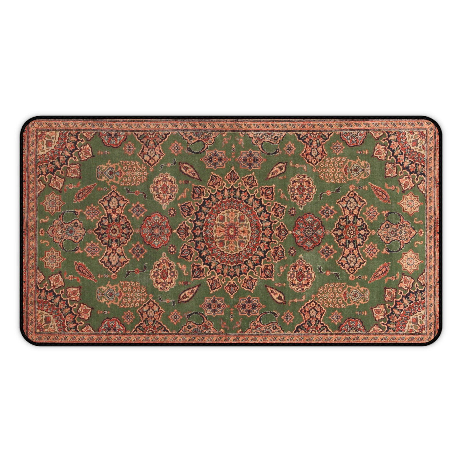 Persian Rug Style Large Mousepad Vintage Carpet Desk Mat