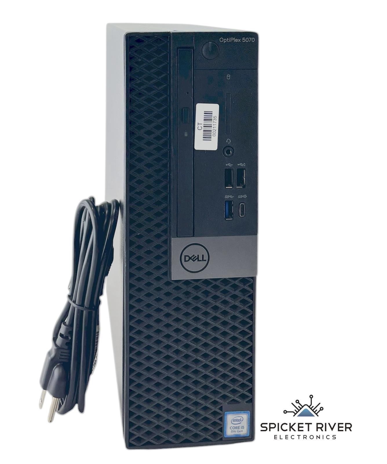 Dell OptiPlex 5070 SFF 3.00GHz 6-Core i5-8500 256GB SSD 16GB RAM Windows 11 Pro