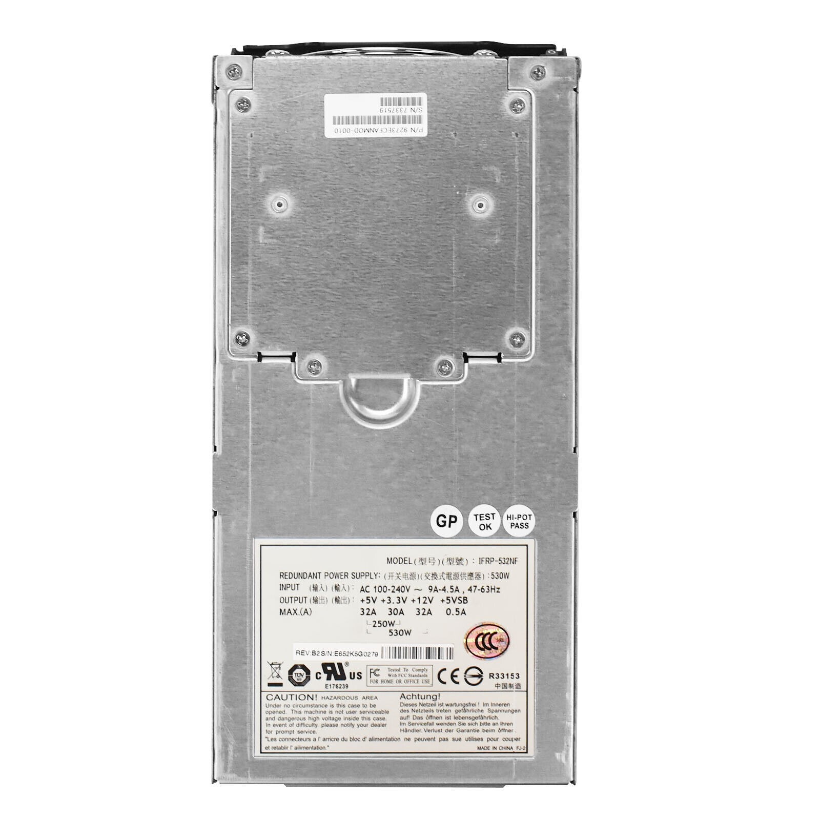 Used For ETASIS IFRP-532NF IFRP-532NFE 530W Disk Array Power Supply