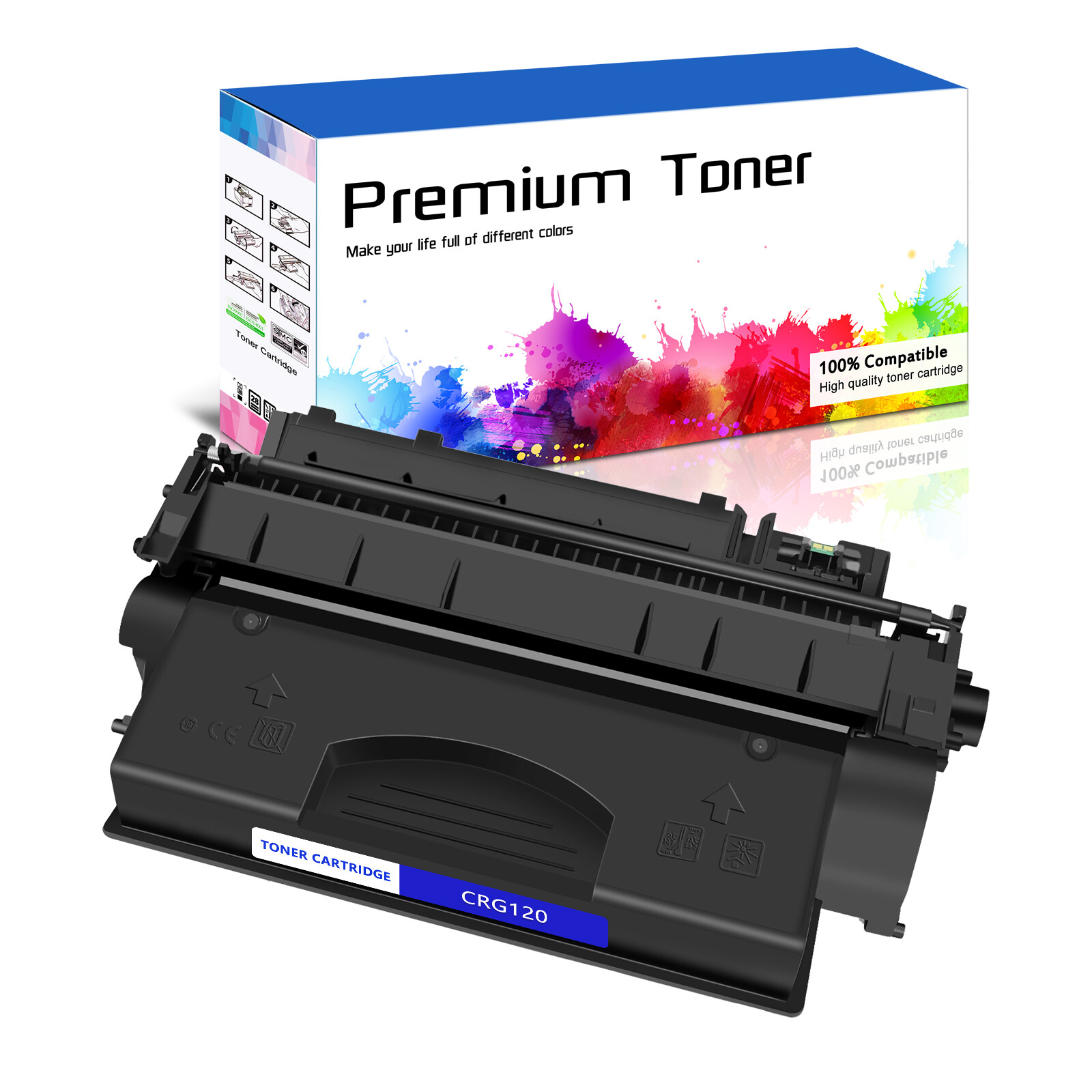 1PK CRG-120 C120 2617B001AA Toner For Canon ImageClass D1520 D1170 D1370 D1350