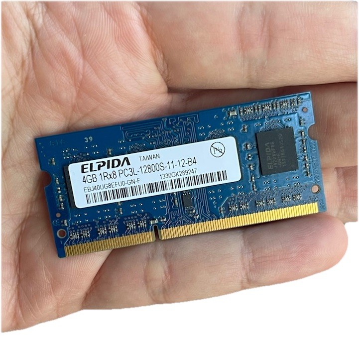 ELPIDA 4GB 1Rx8 PC3L - 12800S-11-12-B4