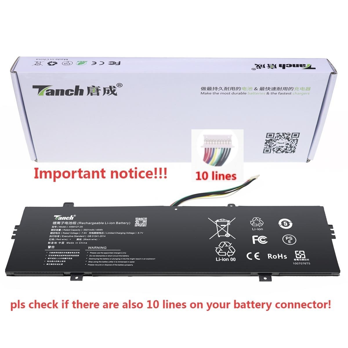 Original batteries 3770300 5921MAH for MEDION Akoya E6435 E6315 E6422 E6313...