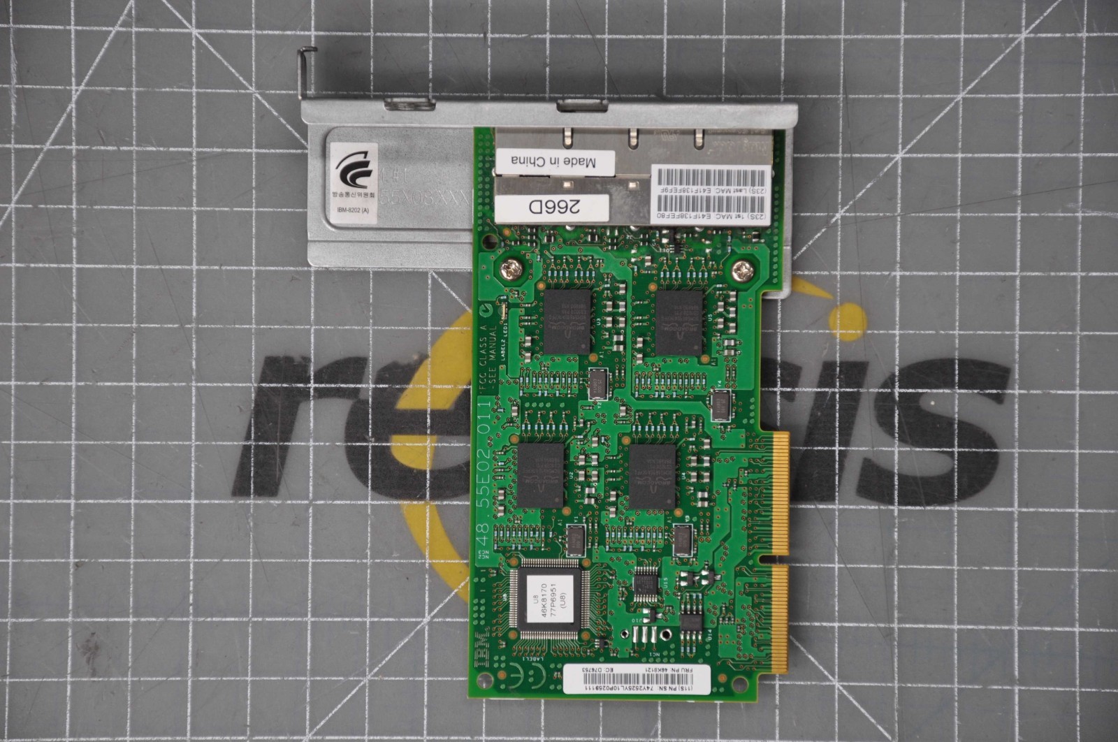 IBM (CCIN 266D) 1824 Quad Port 1Gb Host Ethernet Adapter Grade B 46K8121