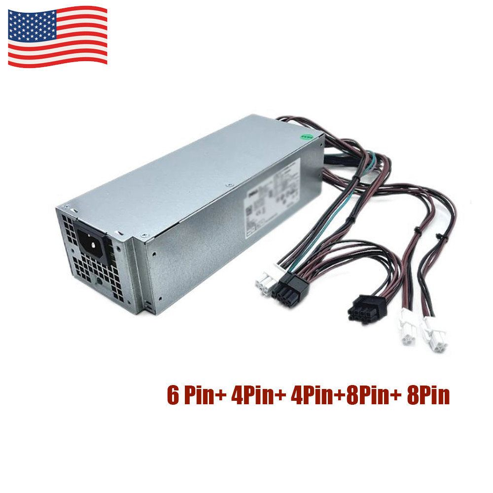For Dell 3040 3250 7040 3046 3650 600W PSU 0T8M40 New Power Supply Unit