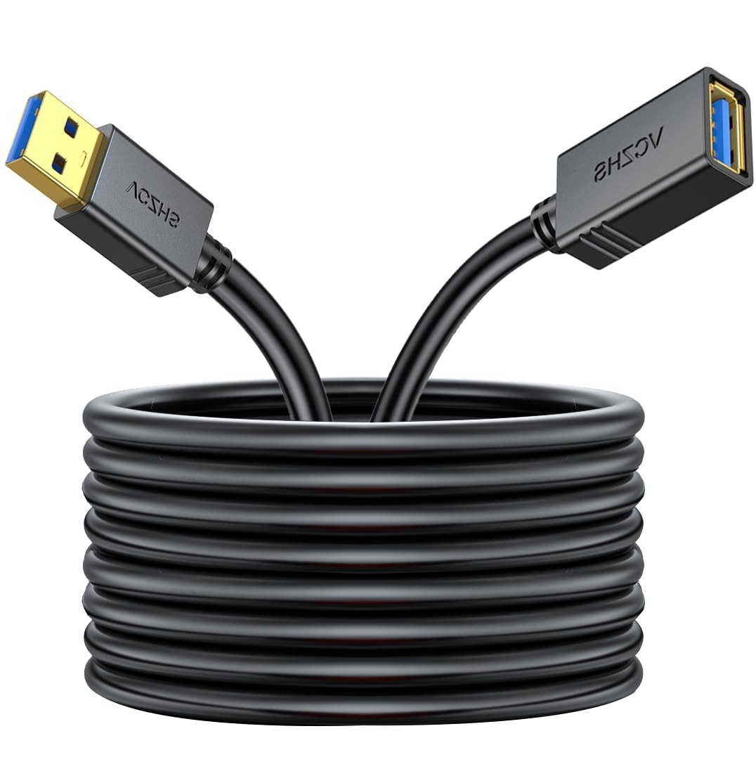 USB Extension Cable 10 Ft or 20 ft USB 3.0 Extension Cable USB Male to Female