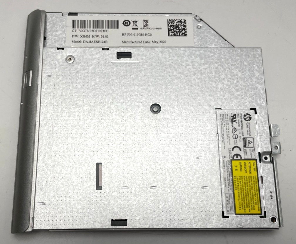 919785-HC0 DA-8AESH-24B GENUINE HP Rewritable DVD/CD DRIVE W BEZEL . 5.5 Inch