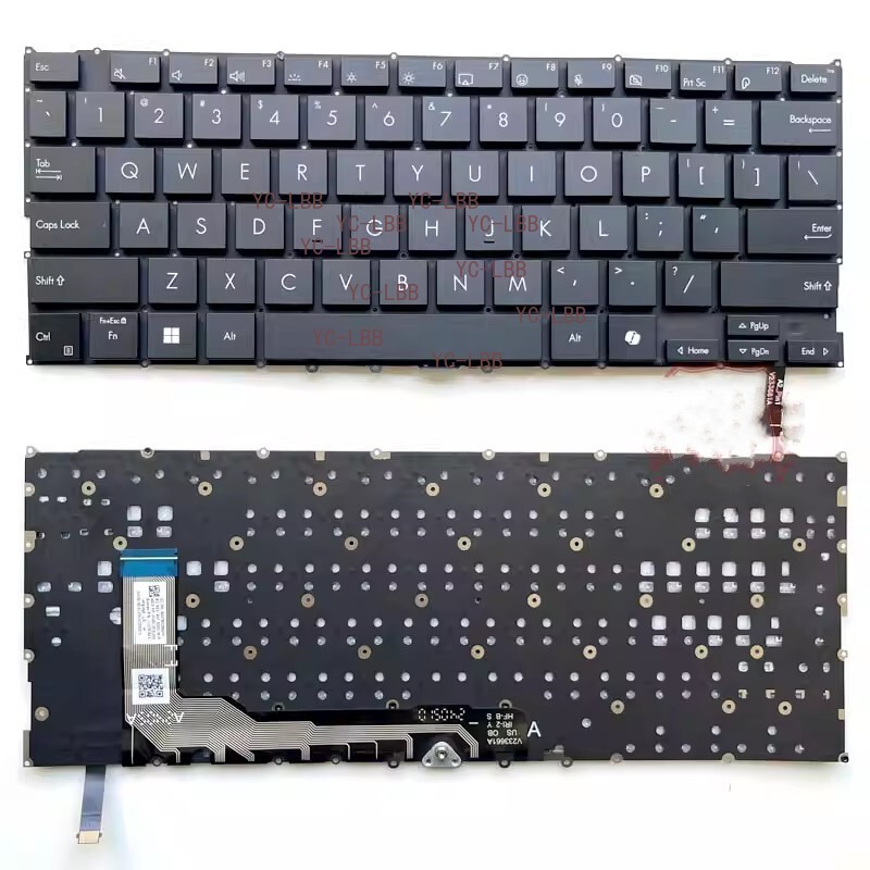 New for Asus ProArt PX13 HN7306 ProArt P16 H7606W 2024 US keyboard with backlit