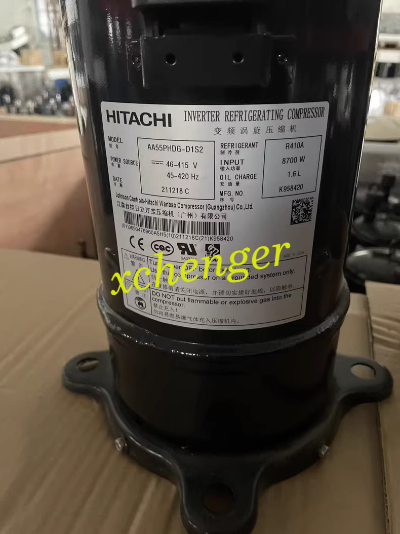 1PCS Hitachi AA55PHDG-D1S2 compressor new via FedEx or DHL