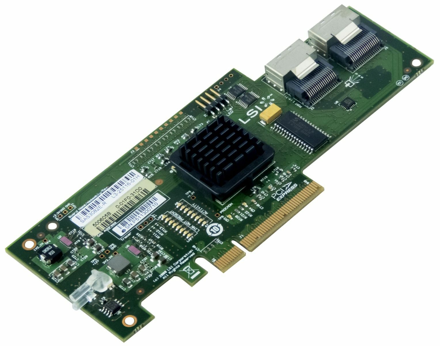 CONTROLLER IBM LSI 44E8690 SAS3082E-R SAS SERVER RAID PCIe x8
