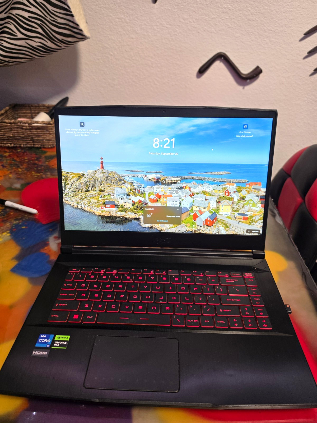 MSI Thin GF63 15.6" i7 12th Gen RTX 4050 16GB 512GB SSD Win 11